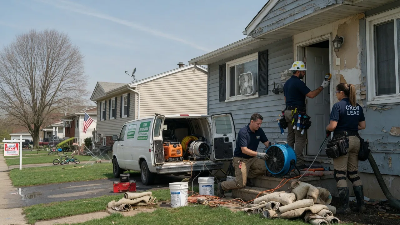 Flood Cleanup in Quecreek, PA near me